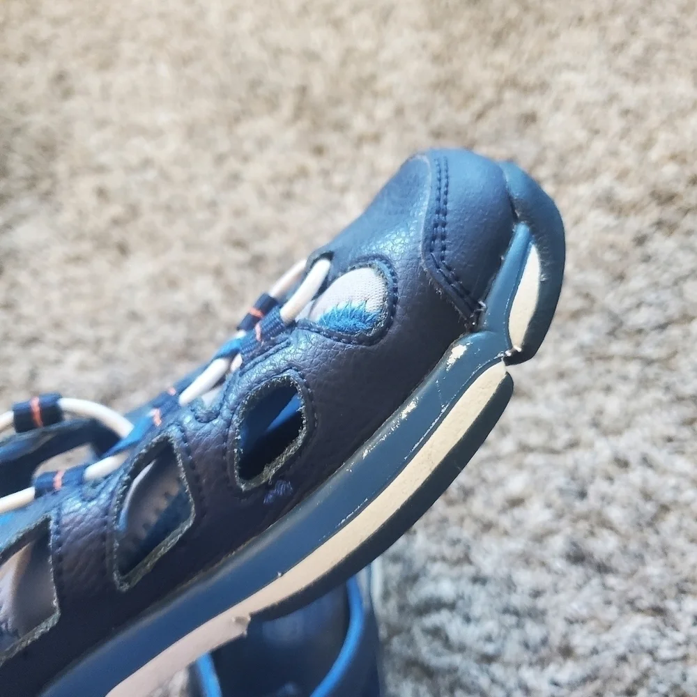 Clarks 13 WPrivo Lt. Blue Sport Sandals‎ Trail Hiking Water Shoes kids.